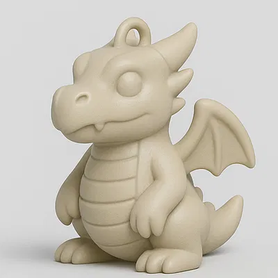 Móc Khóa Rồng Đơn Giản