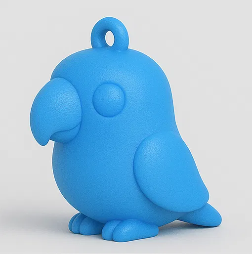 Móc Khóa Vẹt Đơn Giản - Image 1