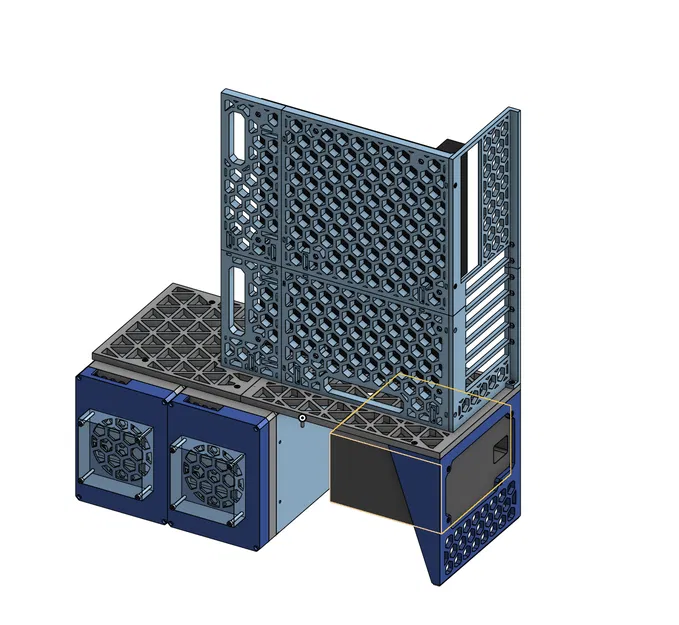 Vỏ Máy Server/PC ATX Khung Mở Hot-Swap - Image 5