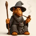 Mô hình 3D Gandalf Xám - Pháp sư ALF kỳ lạ - Thumbnail 1