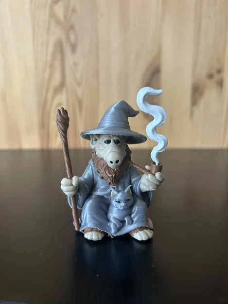 Mô hình 3D Gandalf Xám - Pháp sư ALF kỳ lạ - Image 2