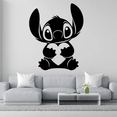 Tranh Treo Tường 3D Stitch 005