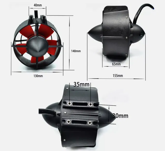 Vây Đẩy Điện Cho Ván Chèo Đứng (SUP) - Image 15