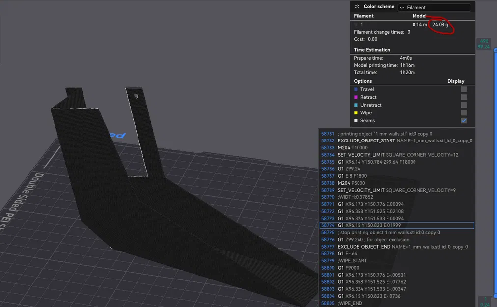 Cái dẫn bã cho FlashForge AD5X (Bản Remix) - Image 1