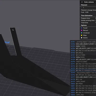 Cái dẫn bã cho FlashForge AD5X (Bản Remix)