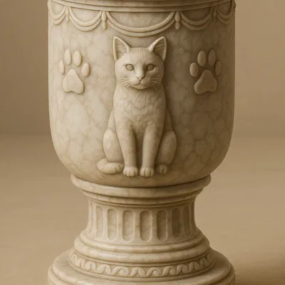 Chậu Cây Mèo La Mã