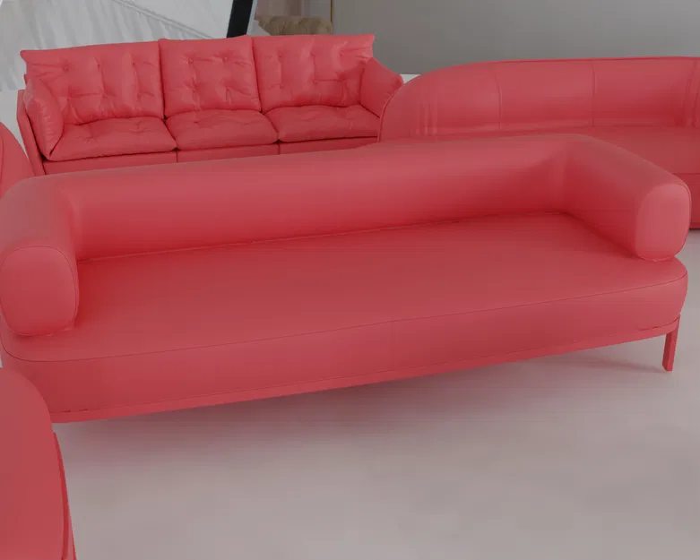 Gói STL Siêu Lớn Đồ Nội Thất Mini Hiện Đại 1 – Ghế, Sofa & Hơn Thế Nữa - Image 8