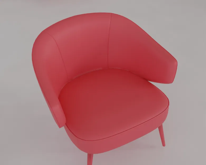 Mô Hình Thu Nhỏ Ghế Sofa & Ghế Ngồi Hiện Đại STL MegaPack 2 – Bernhardt & BoConcept - Image 3