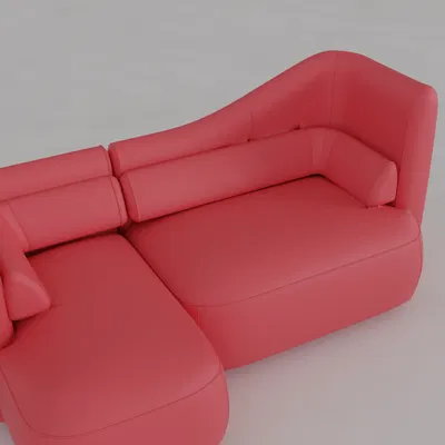 Mô Hình Thu Nhỏ Ghế Sofa & Ghế Ngồi Hiện Đại STL MegaPack 2 – Bernhardt & BoConcept