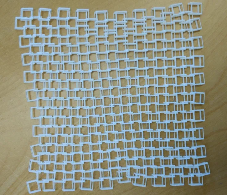 Chainmail - 100x100mm - Dành cho in SLS - Image 1