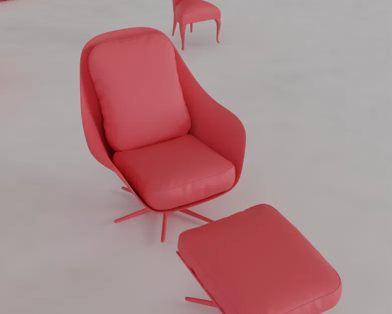 Bộ STL Khủng Ghế, Ghế Đẩu & Sofa Mini Sang Trọng 3 – Brabbu, Calligaris & Hãng Khác - Image 16