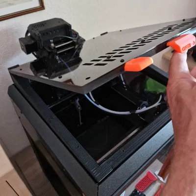 Mod MMU3 CORE One với nắp zin gập được để dễ bảo trì