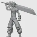 Mô Hình Cloud Strife - Final Fantasy - Thumbnail 2