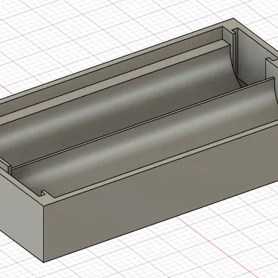 Giỏ Đựng Pin 2xAAA Đơn Giản