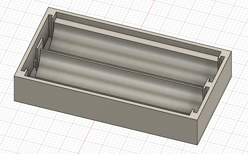 Giỏ Đựng Pin 2xAAA Đơn Giản - Image 3
