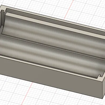 Giỏ Đựng Pin 2xAAA Đơn Giản