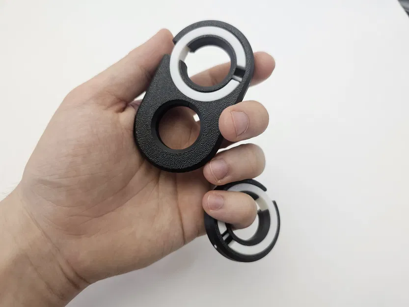 Móc Carabiner Tròn In-In-Place Độc Đáo - Image 3