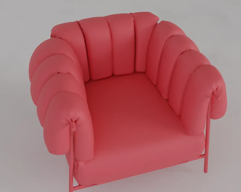 Bộ STL Nội Thất Thu Nhỏ Cổ Điển & Hiện Đại 4 – Sofa, Ghế, Bàn & Hơn Thế Nữa - Image 8