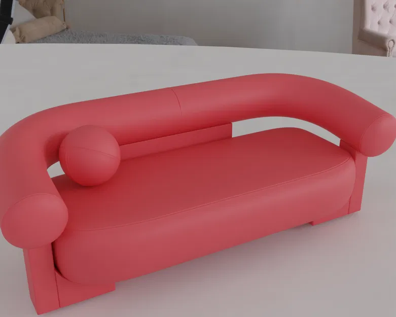 Bộ STL Nội Thất Thu Nhỏ Cổ Điển & Hiện Đại 4 – Sofa, Ghế, Bàn & Hơn Thế Nữa - Image 20