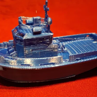 Mô hình thuyền kéo Benchy