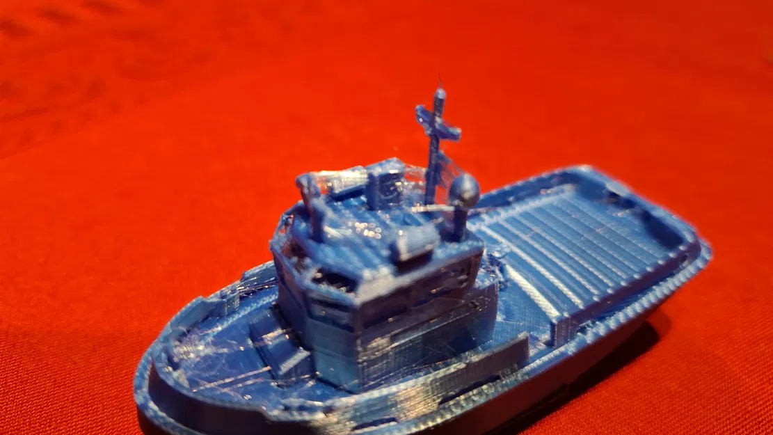 Mô hình thuyền kéo Benchy - Image 4