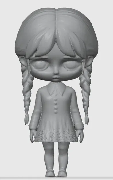 Mô hình Chibi Wednesday Addams - Image 2