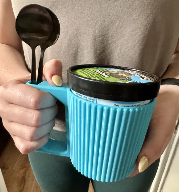 Giá Đỡ Ly Kem "Ice Cream Pint Holder" - Image 5