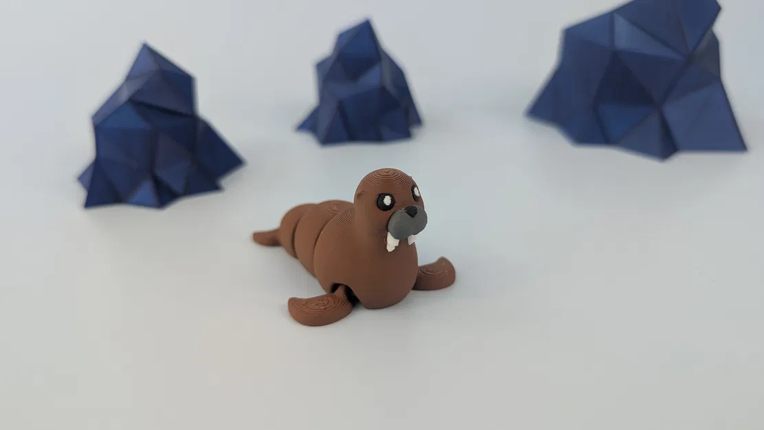 Mô Hình Móc Khóa Khớp Nối Hải Mã & Hải Cẩu - Image 1