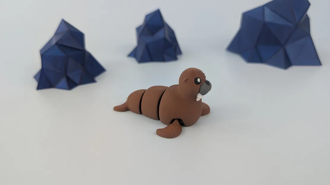 Mô Hình Móc Khóa Khớp Nối Hải Mã & Hải Cẩu - Image 5