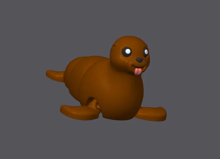 Mô Hình Móc Khóa Khớp Nối Hải Mã & Hải Cẩu - Image 8