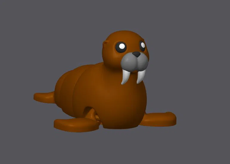 Mô Hình Móc Khóa Khớp Nối Hải Mã & Hải Cẩu - Image 9