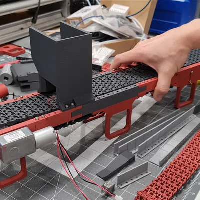 Hệ thống máng phân băng chuyền Phần 2