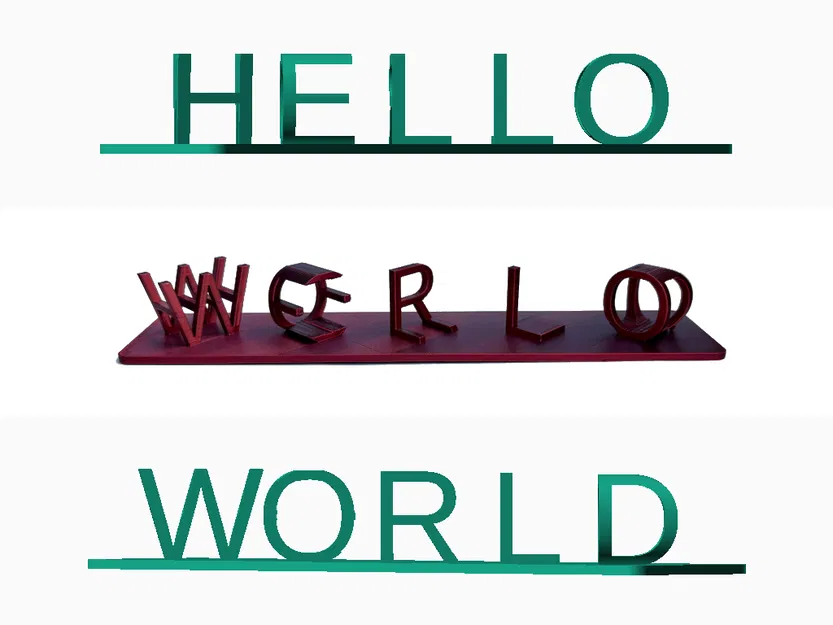 Bộ tạo Ambigram 3D - Image 1