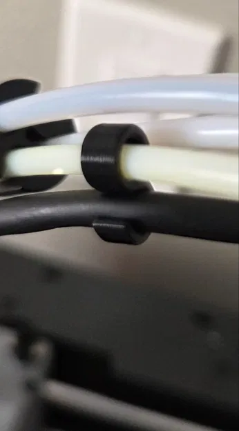 Kẹp đôi cho dây cáp máy đùn và ống sợi nhựa cho FlashForge AD5X - Image 1