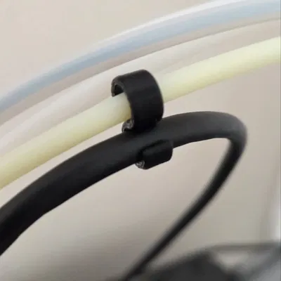 Kẹp đôi cho dây cáp máy đùn và ống sợi nhựa cho FlashForge AD5X