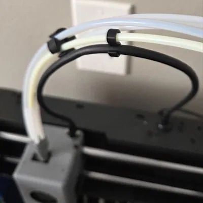 Kẹp đôi cho dây cáp máy đùn và ống sợi nhựa cho FlashForge AD5X