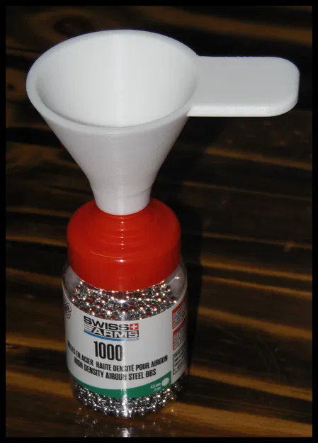 Phễu cho chai 1000 viên bi, 4.5 mm, v1+v2. - Image 1