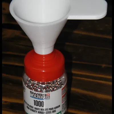 Phễu cho chai 1000 viên bi, 4.5 mm, v1+v2.