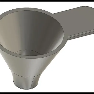 Phễu cho chai 1000 viên bi, 4.5 mm, v1+v2.