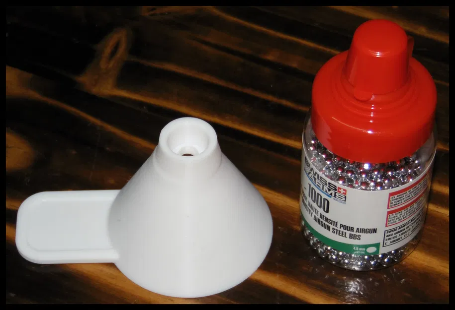 Phễu cho chai 1000 viên bi, 4.5 mm, v1+v2. - Image 3