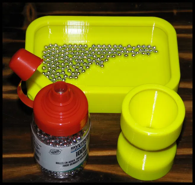 Phễu cho chai 1000 viên bi, 4.5 mm, v1+v2. - Image 7