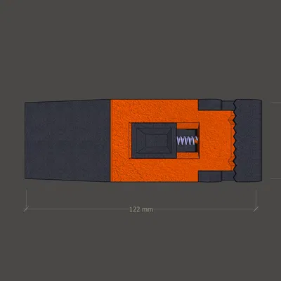 Khối Chà Nhám — Có Nút Khóa Trượt