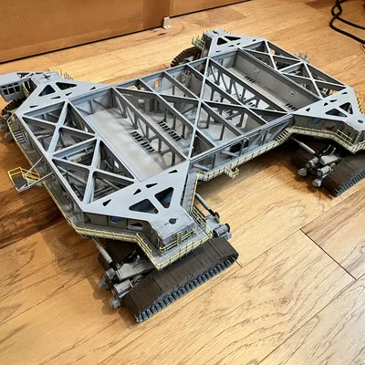 Apollo Crawler - Mô Hình Xe Kéo NASA Tỉ Lệ 1:60