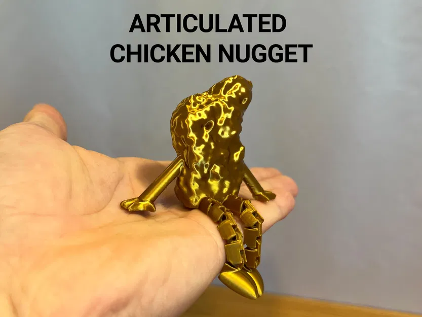 Mô Hình Gà Nugget Khớp Nối Nghộ Nghĩnh - Image 1