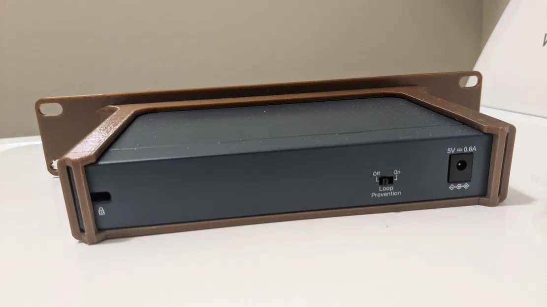 Giá đỡ rack 10 inch cho TP-Link TL-SG108 | TL-SG108PE | TL-SF1006P - Image 4