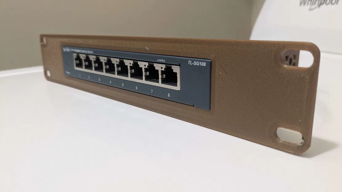 Giá đỡ rack 10 inch cho TP-Link TL-SG108 | TL-SG108PE | TL-SF1006P - Image 6