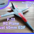 Mô hình F-111 CSB "SN-6" | Máy bay RC EDF đôi - Thumbnail 1