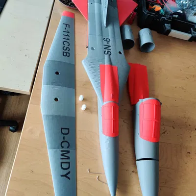 Mô hình F-111 CSB "SN-6" | Máy bay RC EDF đôi