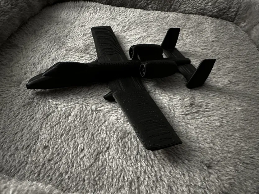 Mô Hình Máy Bay A-10 Thunderbolt II Đơn Giản - Image 1