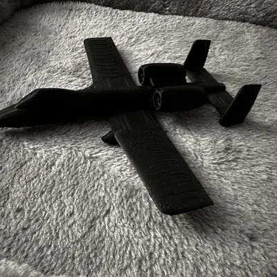 Mô Hình Máy Bay A-10 Thunderbolt II Đơn Giản